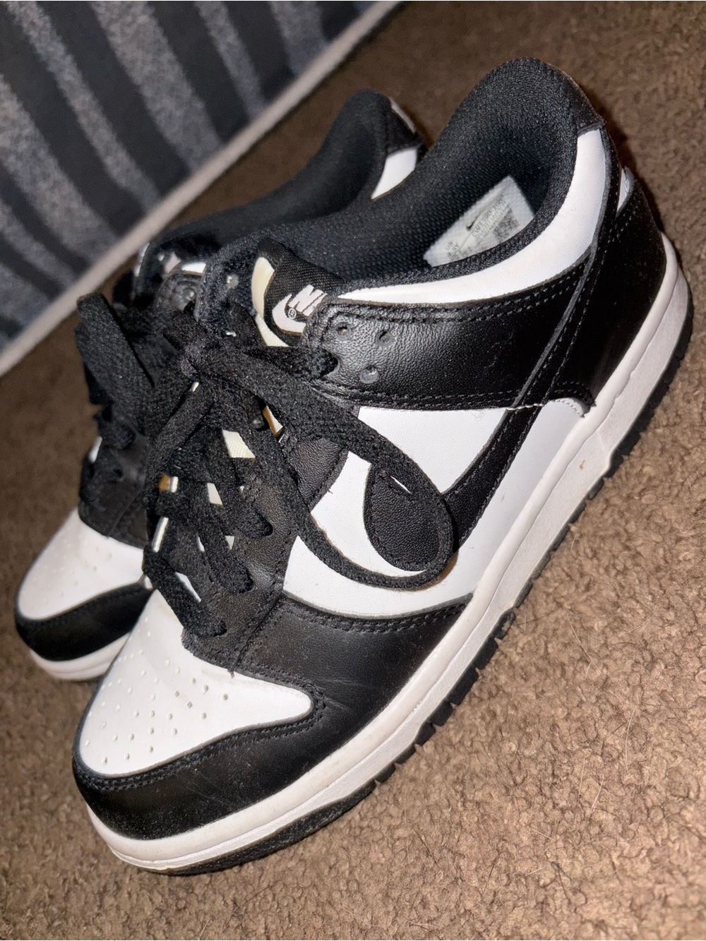Gradeschool Dunk lows size 4.5y Women’s size 6